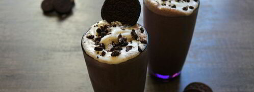 молочный коктейль с печеньем орео. Шаг 8