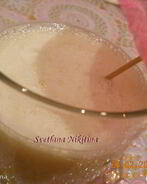 Молочный коктейль с перепелиными яйцами