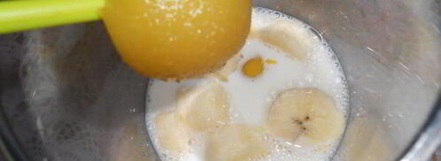 молочный коктейль с перепелиными яйцами. Шаг 4