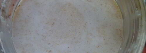 овсяно-молочный коктейль со сливовым вареньем. Шаг 5