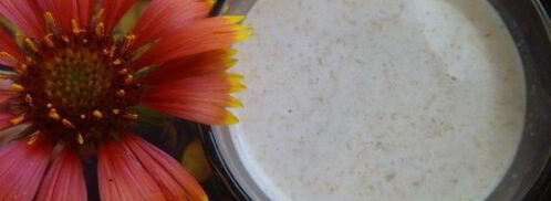 овсяно-молочный коктейль со сливовым вареньем. Шаг 7