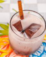 Шоколадный лед для молочного коктейля