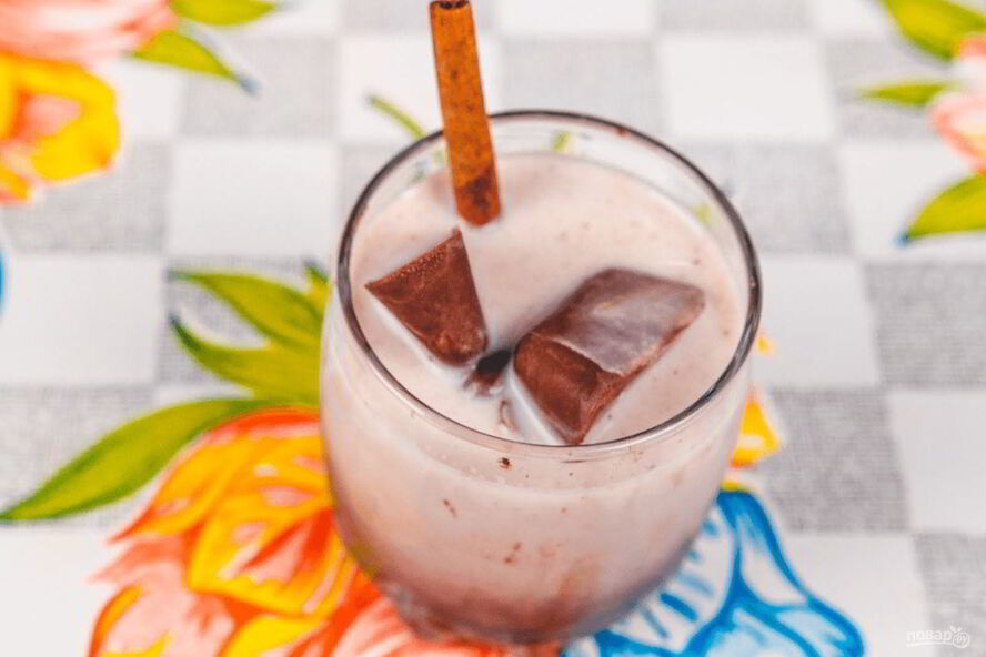 Рецепт шоколадного льда для молочного коктейля