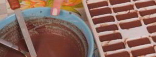 шоколадный лед для молочного коктейля. Шаг 4