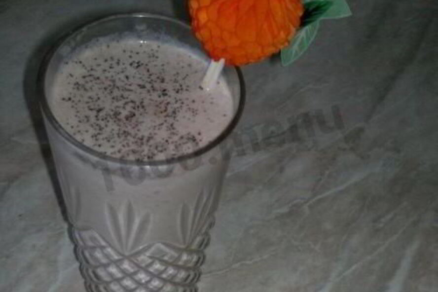 Рецепт шоколадного молочного коктейля с бананом