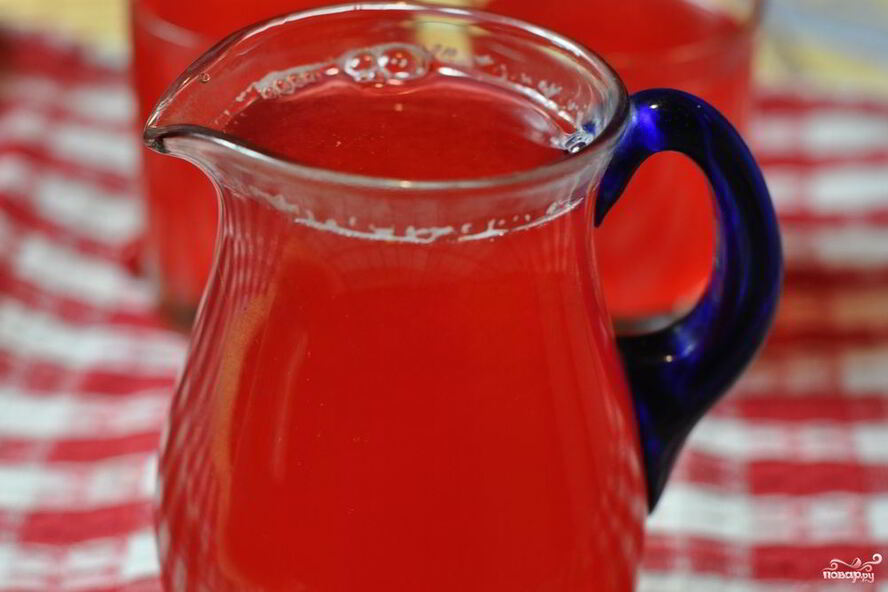 Рецепт брусничного морса в мультиварке