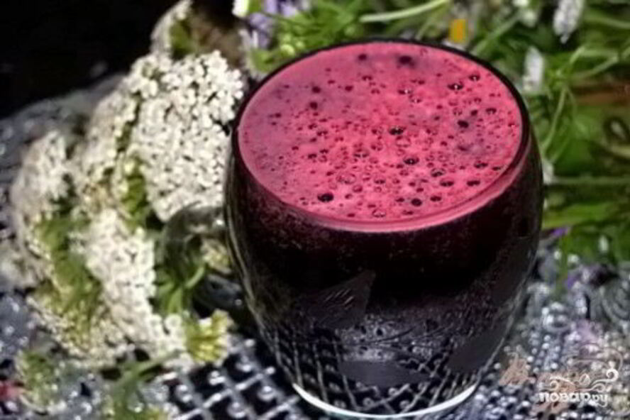 Рецепт черничного морса