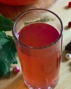 Домашний клюквенный морс