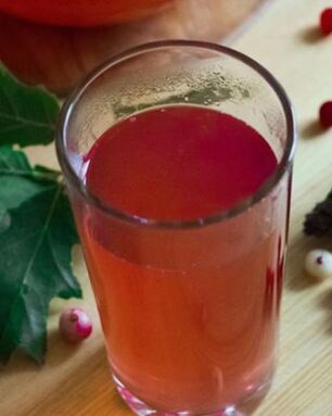 Домашний клюквенный морс