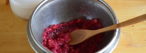 домашний клюквенный морс. Шаг 3