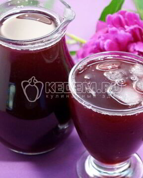 Домашний морс из замороженных ягод