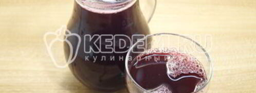 домашний морс из замороженных ягод. Шаг 7
