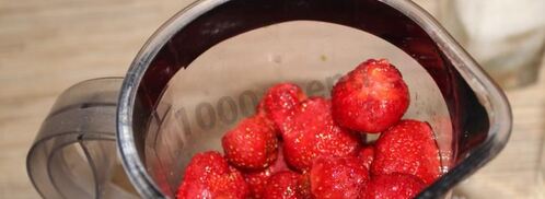 клубничный морс из клубники. Шаг 4