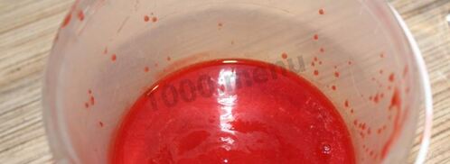 клубничный морс из клубники. Шаг 8