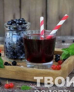 Морс из черники