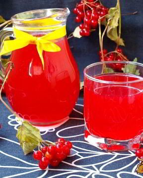 Морс из калины