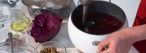 морс из клюквы и цитрусовых. Шаг 3