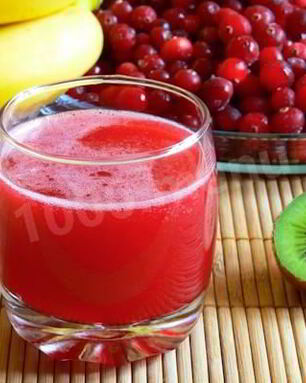 Морс из клюквы