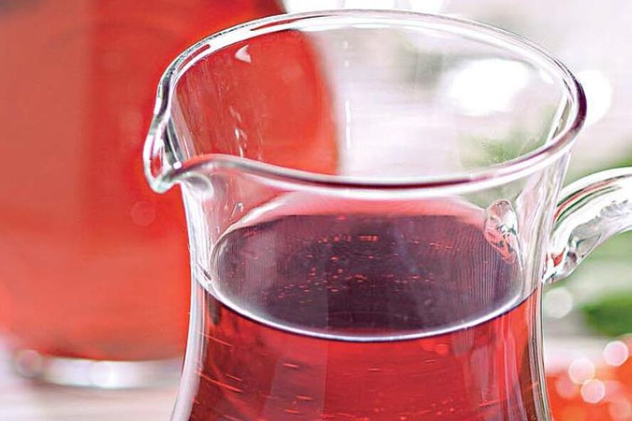 Рецепт морса из красной смородины с мелиссой