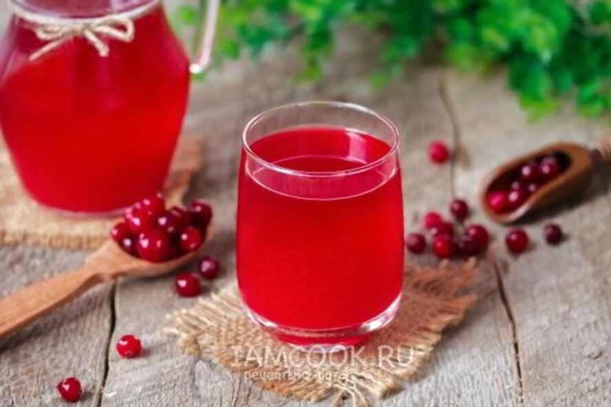 Рецепт морса из замороженной клюквы