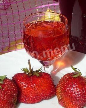 Клубничная наливка