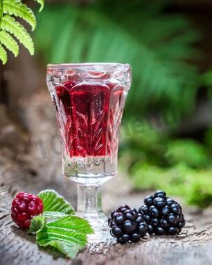 Наливка из ежевики