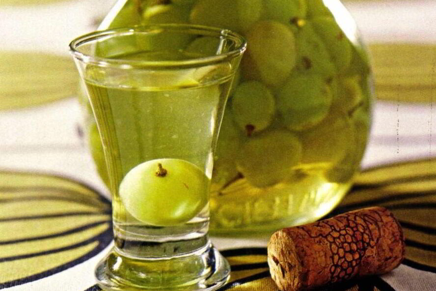 Рецепт виноградной наливки