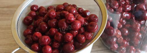 вишневая наливка на водке. Шаг 9