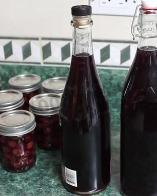 Домашняя настойка на вишне на самогоне