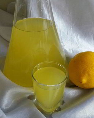 Лимонная настойка на спирту