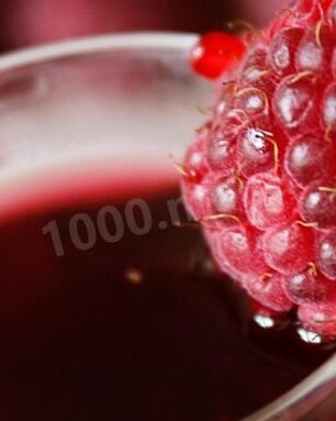 Малиновая настойка на водке