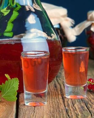 Настойка из красной смородины