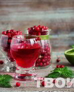 Настойка на бруснике