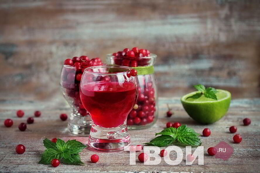 Рецепт настойки на бруснике