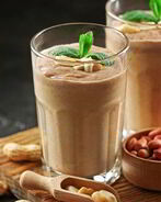 Протеиновый арахисовый коктейль