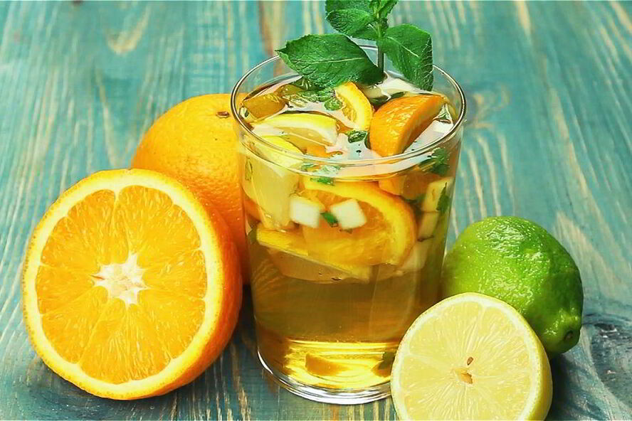 Рецепт безалкогольной сангрии