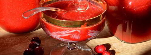 клюквенный соус сангрия. Шаг 5