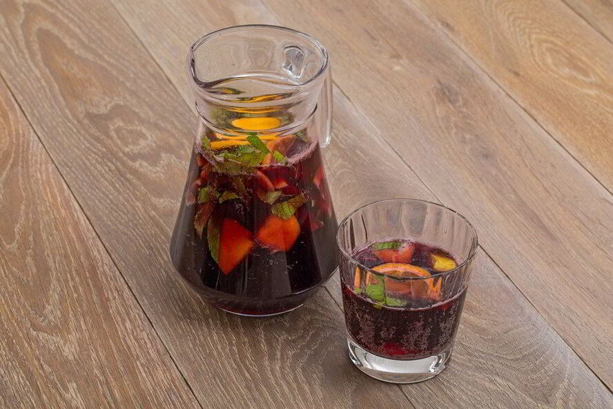 Рецепт сангрии без алкоголя