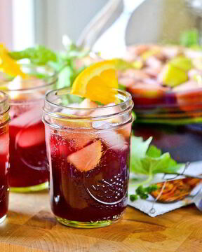 Сангрия с красным вином