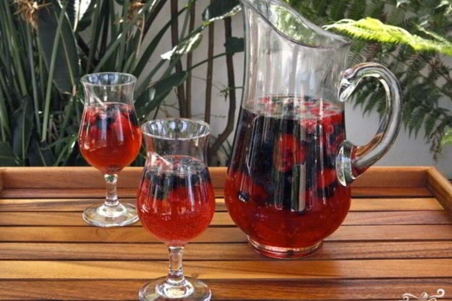Рецепт сангрии ягодной