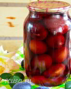 Сливы в сиропе на зиму