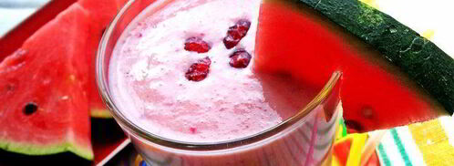 бананово-арбузный смузи. Шаг 7