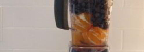 черничный смузи. Шаг 3