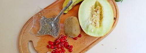 фруктовый смузи с семенами чиа. Шаг 5