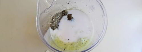 фруктовый смузи с семенами чиа. Шаг 10