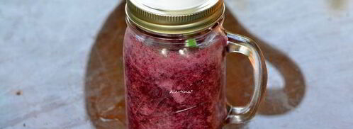 гранатово-ягодный смузи. Шаг 4