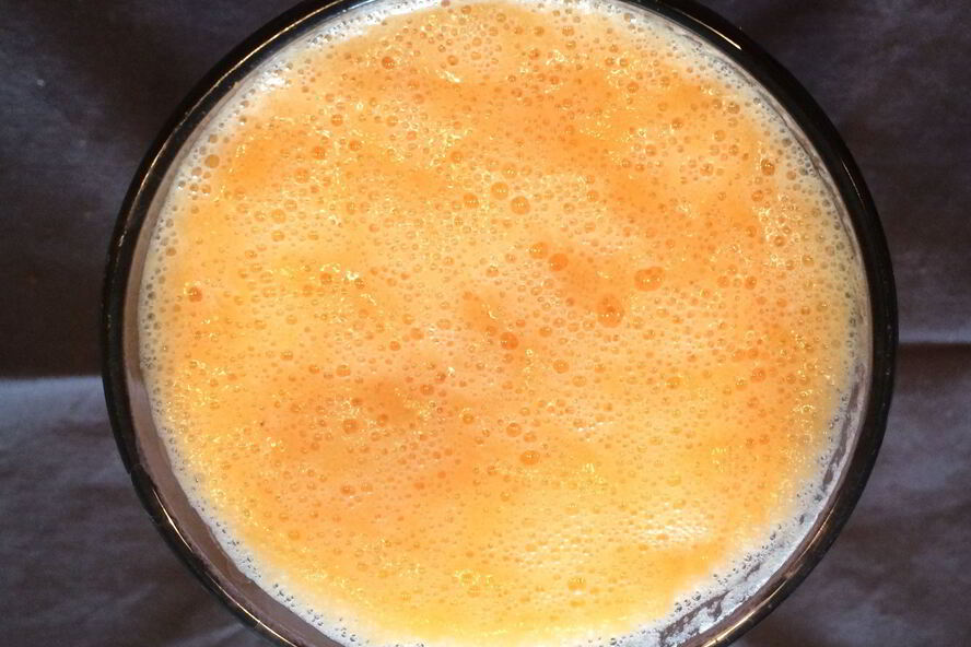 Рецепт мандаринова-морковна-ананасового смузи