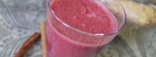 смузи имбирная вишня. Шаг 9