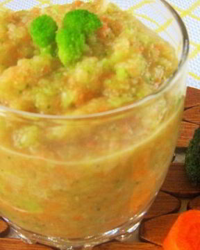 Смузи из брокколи и апельсина