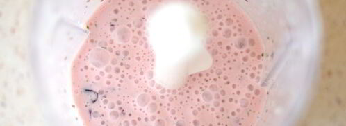 смузи из черной смородины и мяты. Шаг 3